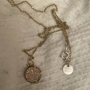 Druzy Necklace, Laura Tanner Jewelry